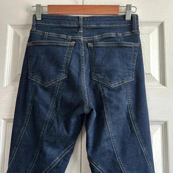 TopShop Jamie Flare Curved Seam Jeans size 26 - Picture 7 of 7